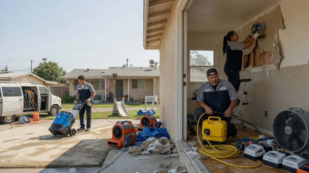 Water Damage Restoration in Hudgins, VA near me